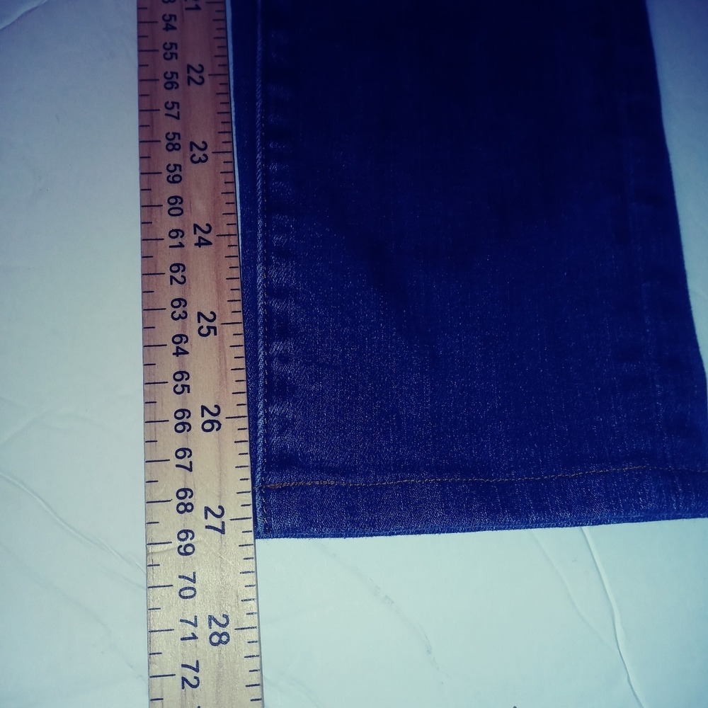 FRAME sz 24 Blue Forever Karlie Distressed Skinny Jeans Denim Pants - Picture 11 of 11